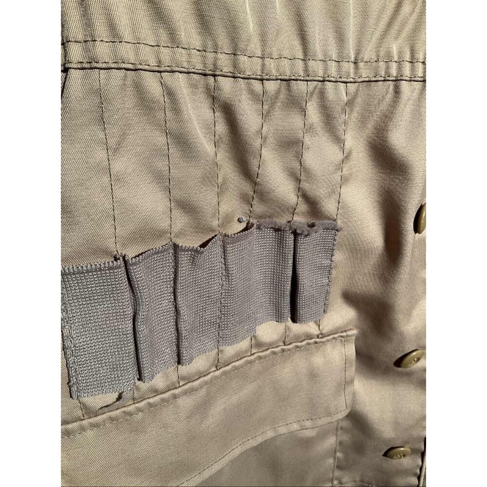 VTG Saftbak Hunting Vest Men's T4 Quilted Padded Shoulder Game Shells Pouch - Picture 4 of 7